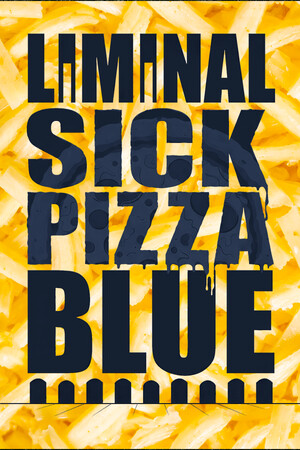 阈限病态蓝披萨/Liminal Sick Pizza Blue