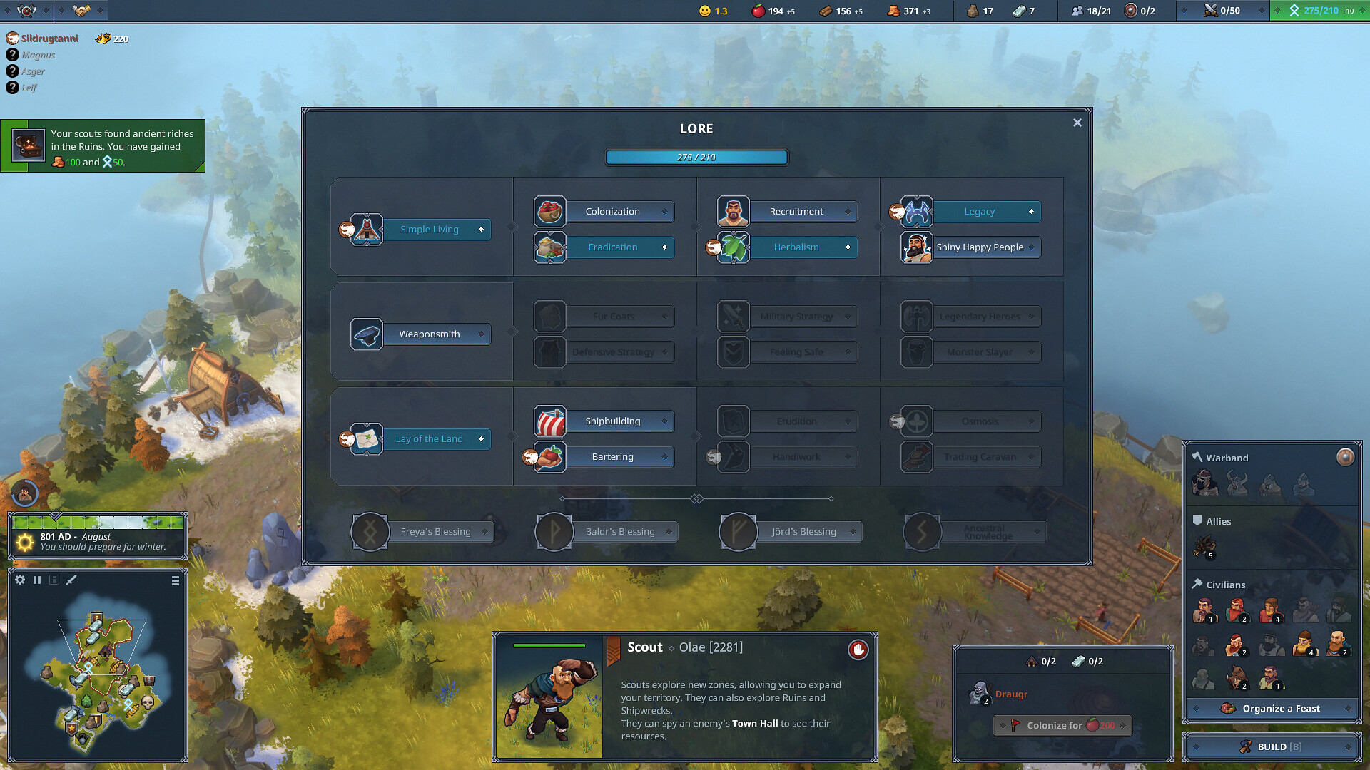 北境之地|v4.2.21.43321|全DLC|官方中文|Northgard：Hræsvelg Clan of the Eagle/北加尔/进化之地/北方花园/白鼬部落 - 10