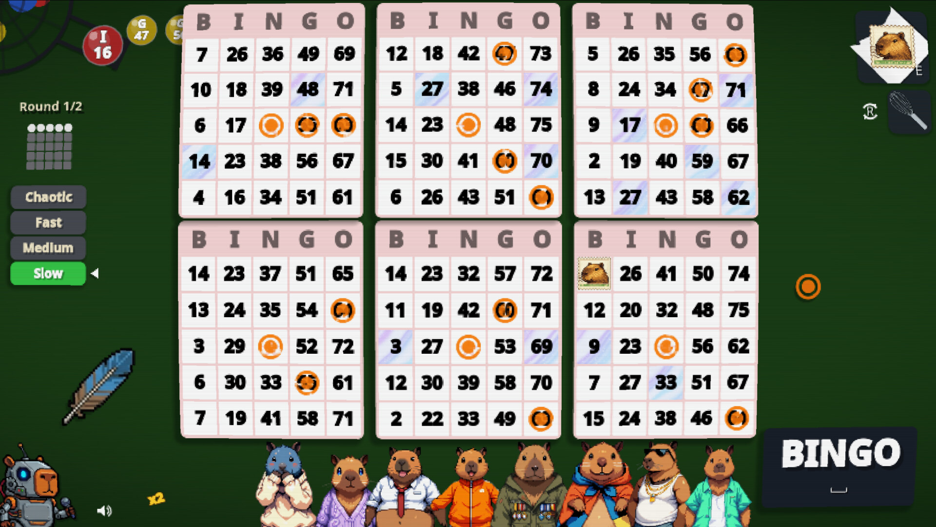 图片[2]-水豚宾果游戏 (Capybara Bingo) Build.24164401 [中文][0.35G]-极客游戏