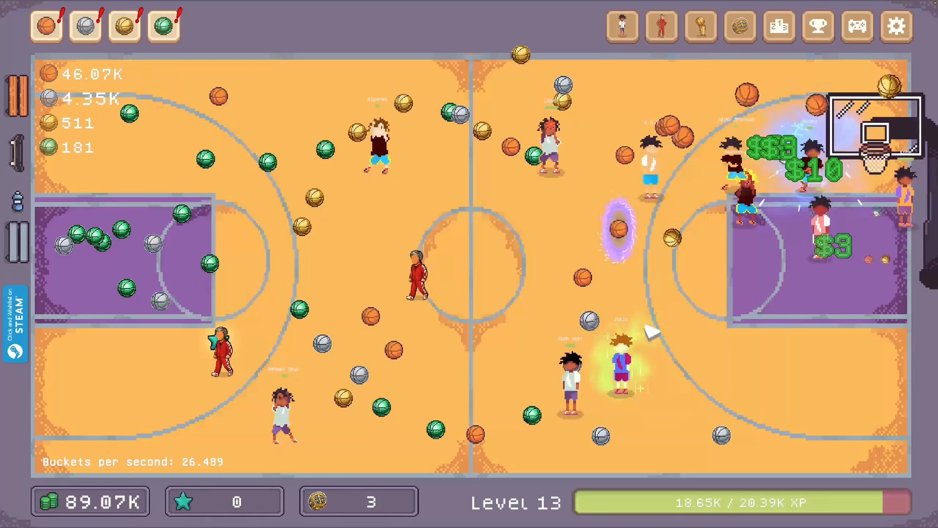 图片[2]-篮球点点点（Swish Ball Clicker）Build.24450425 [中文][0.27G]-极客游戏