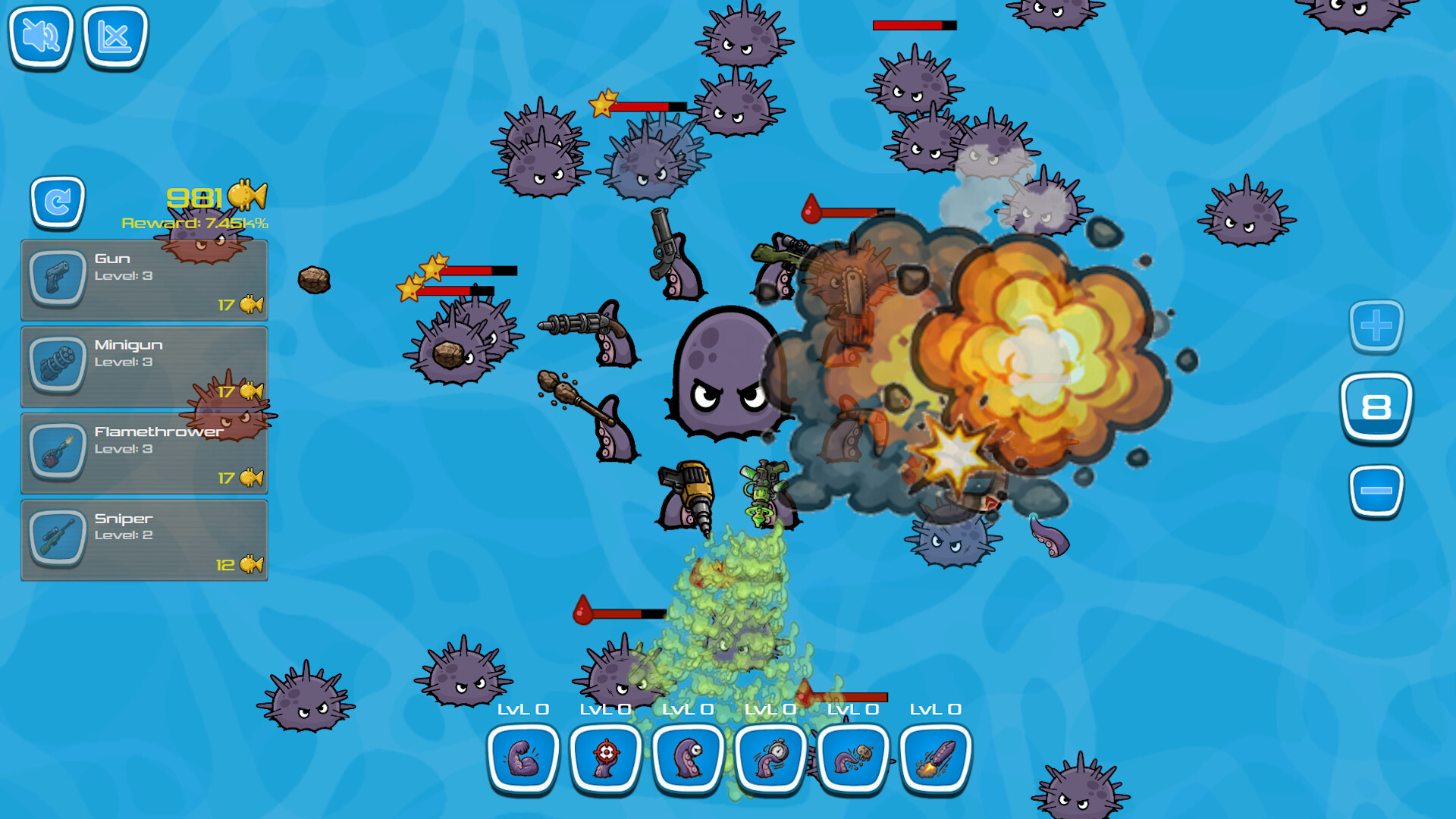 八枪:放置兵团|Octogun – Idle|官方英文|容量364M插图6vexvex 截图 #1