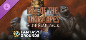 Fantasy Grounds - VTT Map Pack: Isle of the Angry Apes