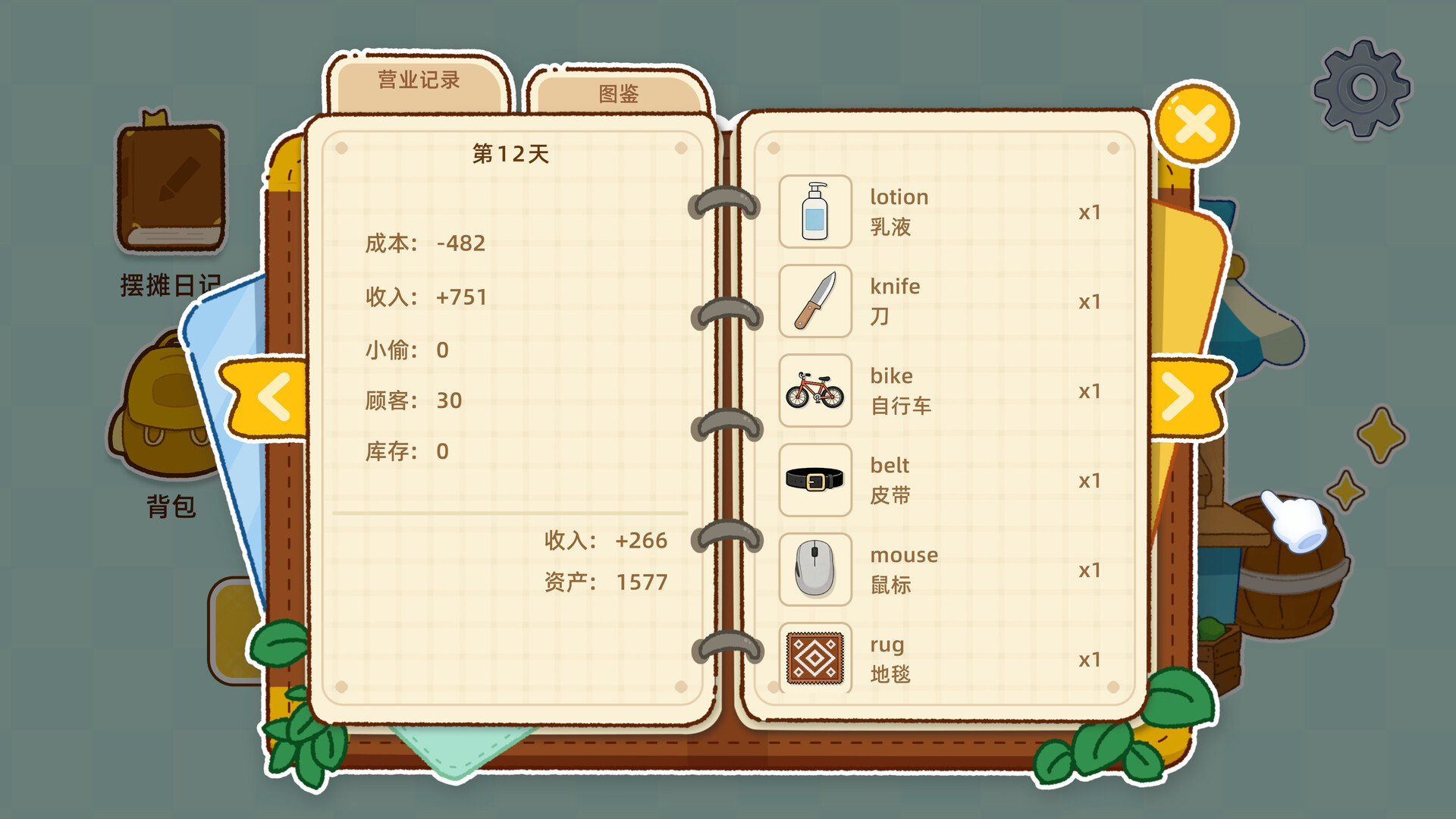 图片[4]-一起来摆摊（Stall Tycoon）Build.23672882[中文][0.76G]-极客游戏