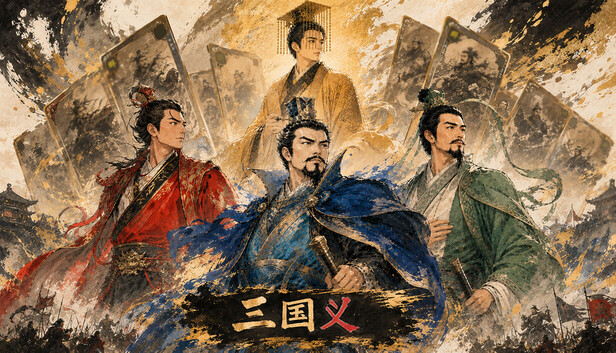 三国义｜2D回合制卡牌Roguelike策略游戏｜简体中文｜全DLC整合版｜百度网盘直下