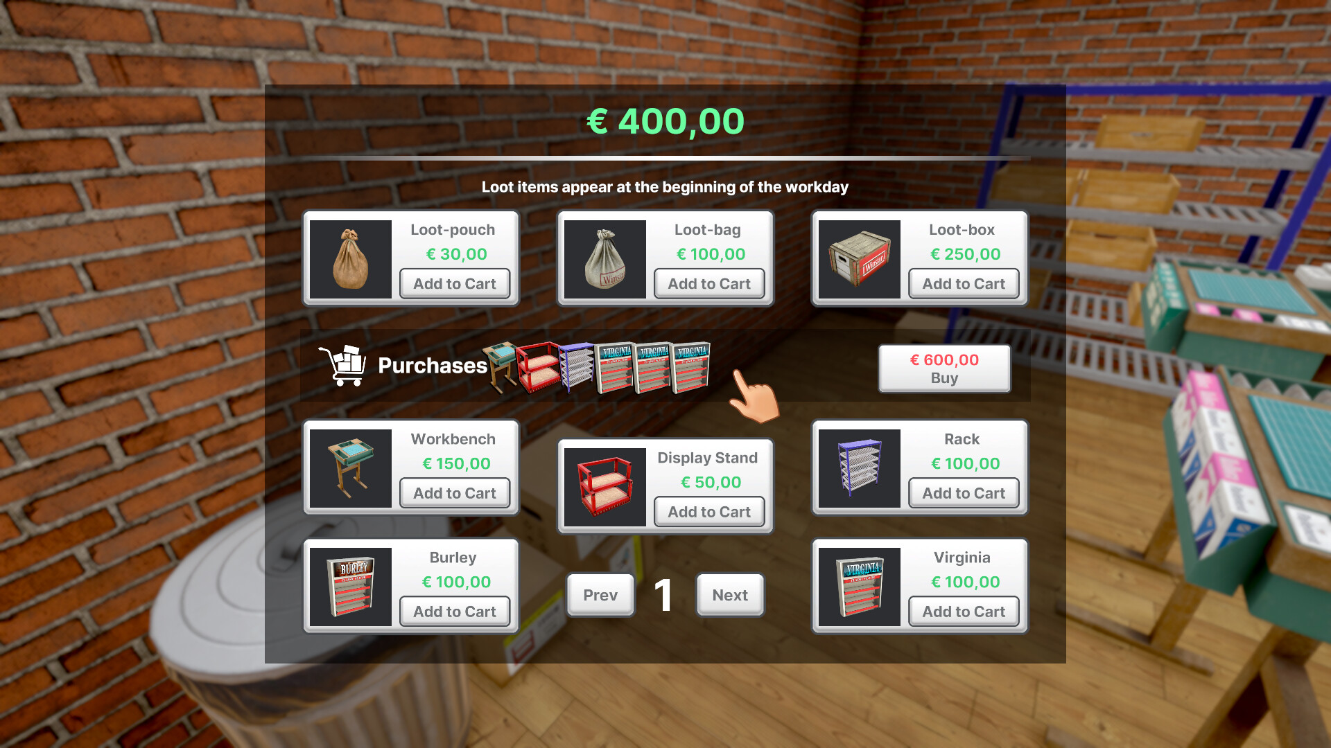 香烟模拟器|官方中文|支持手柄|Nicotine Merchant Simulator - 7