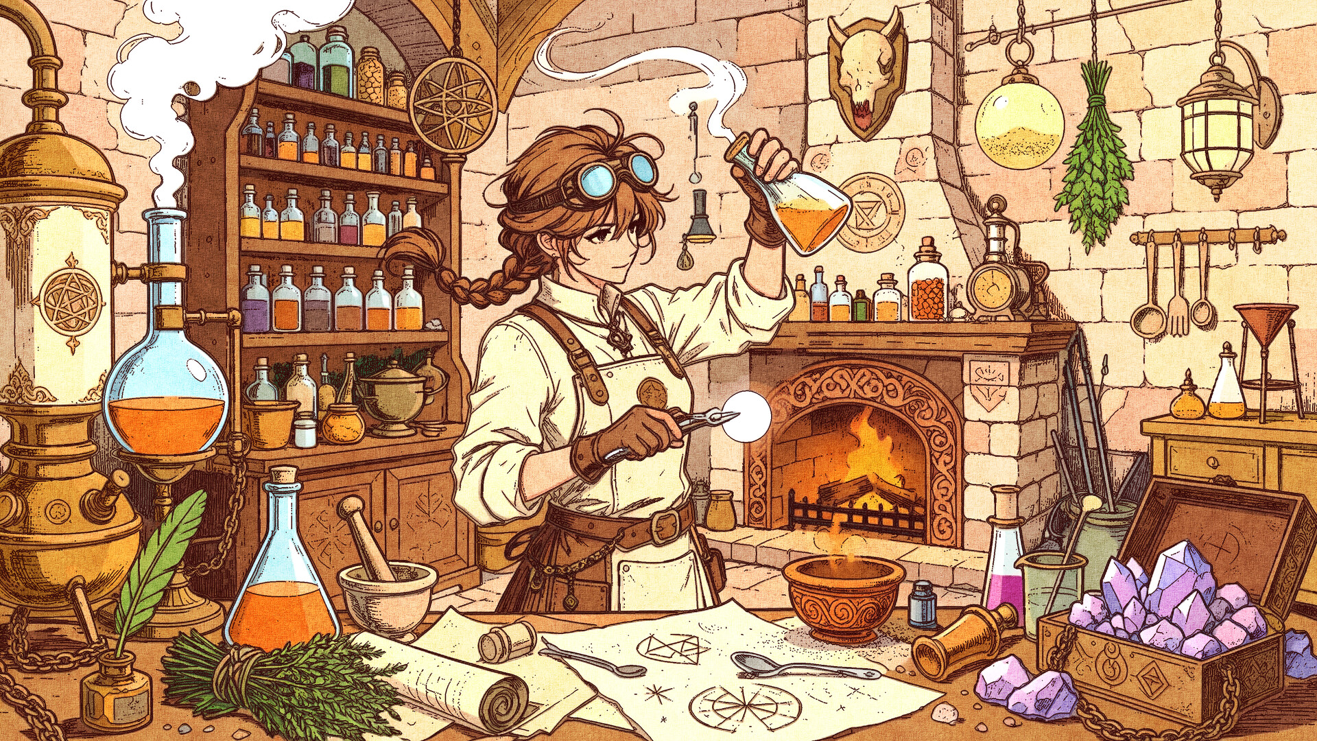 图片[3]-找猫7：艺术与炼金术 (Find Cats 7 Art & Alchemy) Build.23943223 [中文][0.24G]-极客游戏