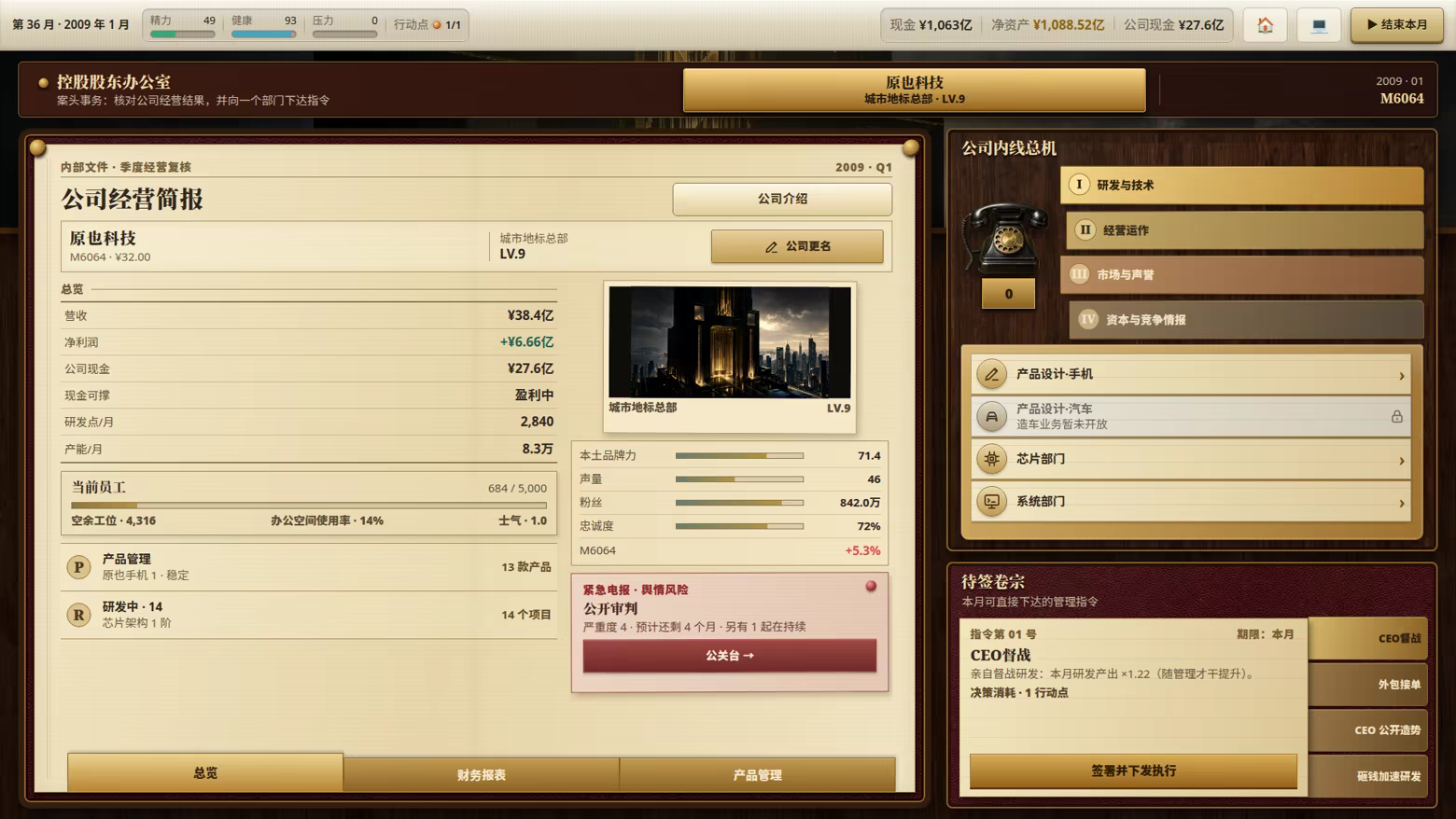 《富豪榜:清算所》Rich List: The Order 官方中文版 | 模拟经营策略游戏 | 全DLC整合版