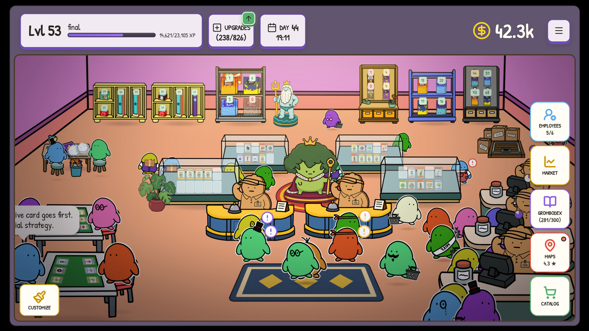 图片[2]-格隆宝卡牌商店大亨（Grombo Card Shop Tycoon）Build.26276622 [中文][0.18G]-极客游戏