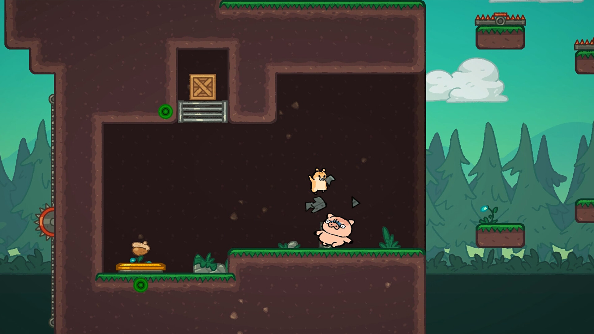 图片[3]-疯狂！迪尔与芒克的大冒险（Wacky! Deer & Munk Adventure）Build.24683836 [中文][0.82G]-极客游戏