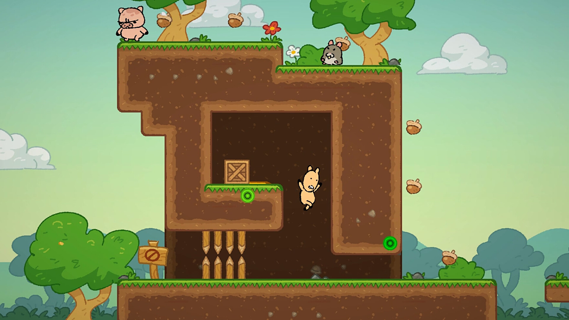 图片[2]-疯狂！迪尔与芒克的大冒险（Wacky! Deer & Munk Adventure）Build.24683836 [中文][0.82G]-极客游戏