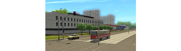 城市汽车驾驶/汽车驾驶模拟器/City Car Driving