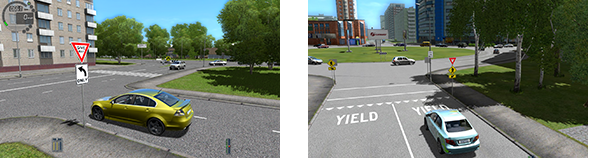 城市汽车驾驶/汽车驾驶模拟器/City Car Driving