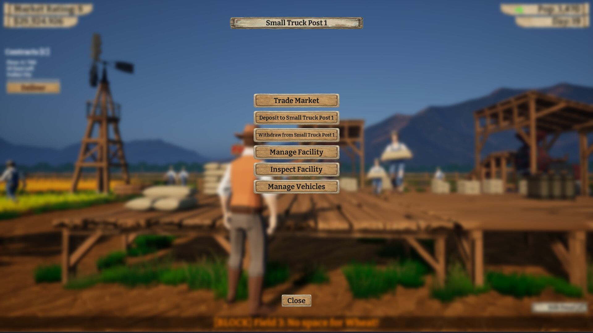 1930: 农场经理/1930: Farm Manager