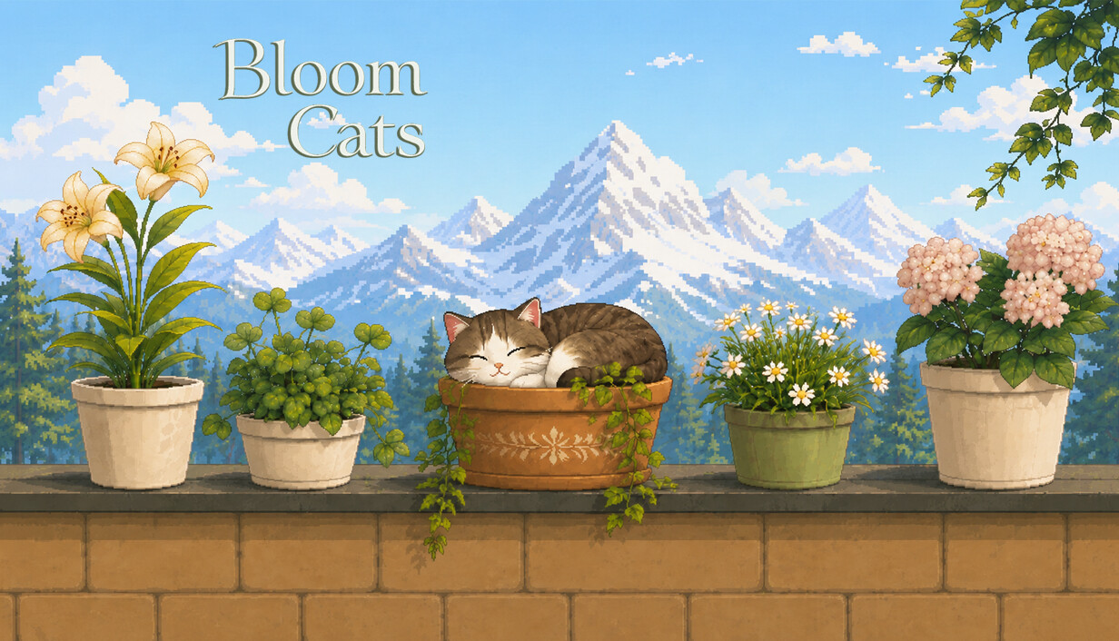 花开猫来/Bloom Cats