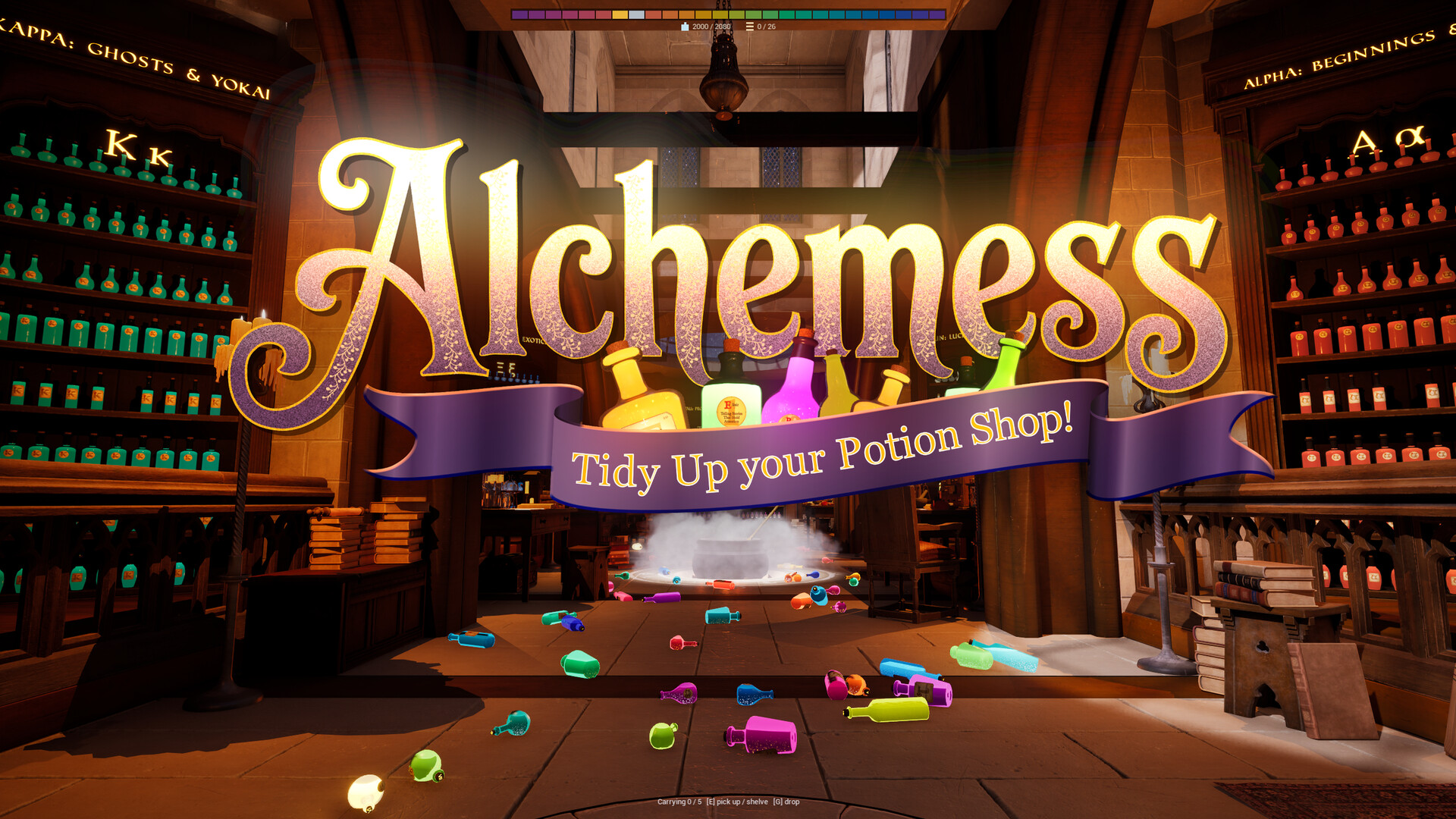 炼金乱局/Alchemess: Tidy Up Your Potion Shop!                            新游发布