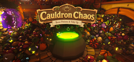 坩埚大乱斗：炼药清扫|Cauldron Chaos: Brew Potions & Tidy Up|Build.25808285|官方中文|支持手柄|容量1.1G