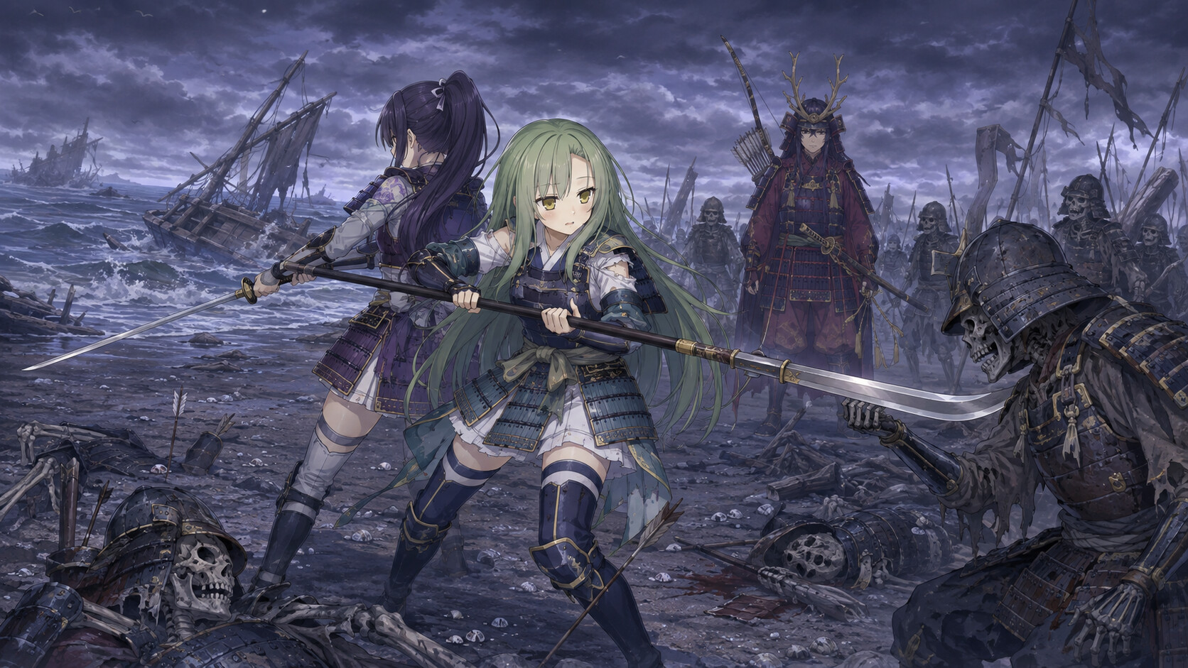 图片[2]-在樱花永不凋零的永恒之夜（Sakura: The Eternal Night）Build.25362606 [中文][0.78G]-极客游戏