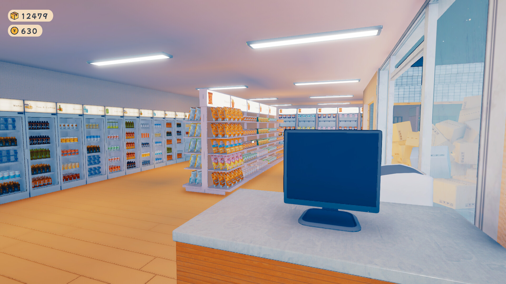 超市整理模拟器/Supermarket Organizer