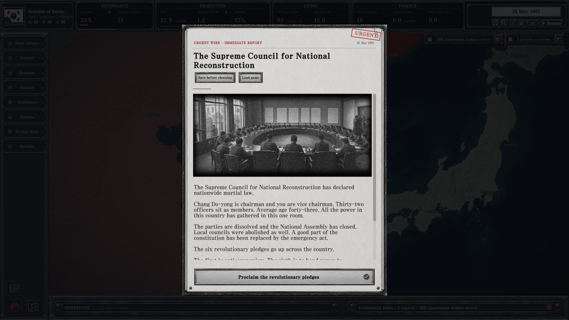 图片[7]-为国尽忠：朴正熙编年史/For the Fatherland: Chronicle of Park Chung-hee Build.25140880|策略战棋|1.3GB|中文-蝶影二次元