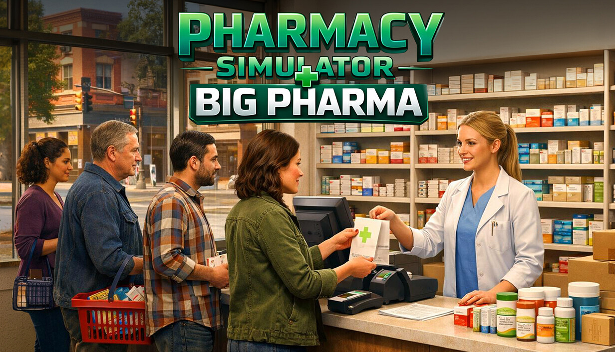 药房模拟器：制药巨头/Pharmacy Simulator: Big Pharma