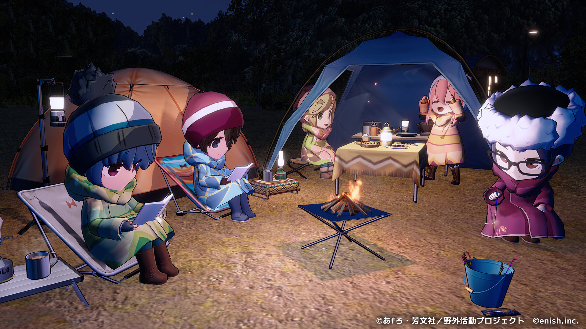 《轻松露营△ 大家的全能连接!! 休闲时光(Laid-Back Camp All -in -one!! Chill Time)》|Build 26174385|中文|免安装硬盘版