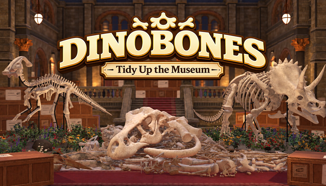 恐龙骨骼：整理博物馆/DinoBones: Tidy Up the Museum