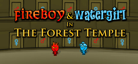 火娃与水娃1：森林神殿（Fireboy & Watergirl 1: The Forest Temple）Build.24653010 [中文][0.15G]-极客游戏
