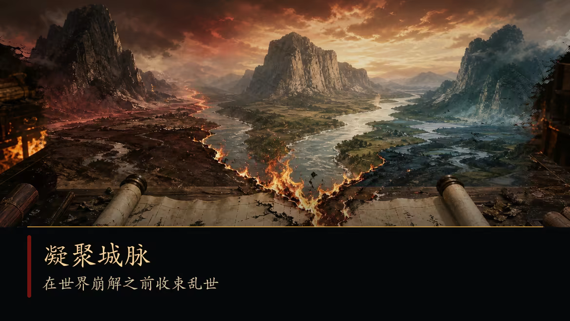 国史焚毁后万史并生，熟悉的三国人物与时代轨迹彼此错位。