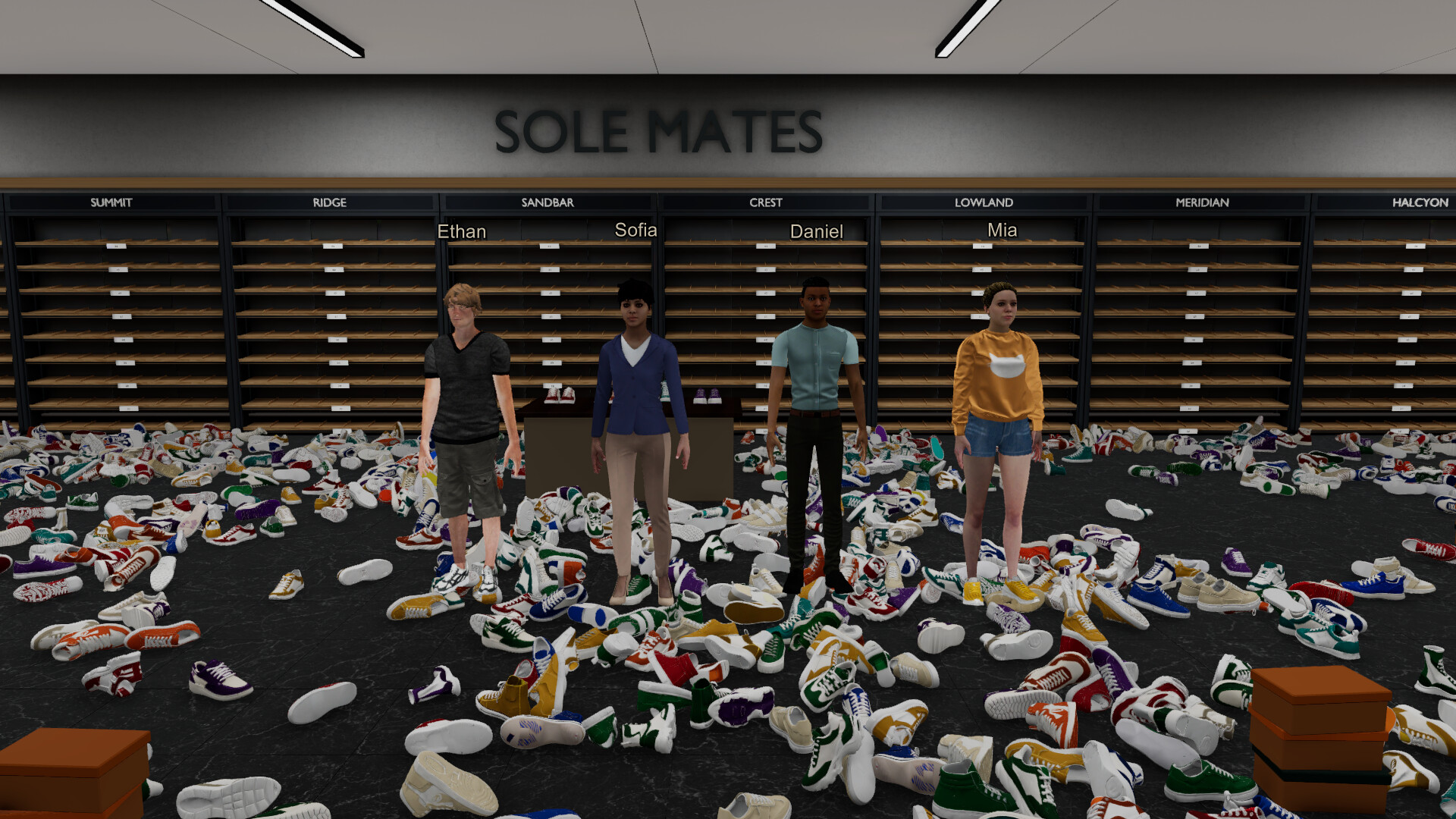 鞋伴:鞋店大整理|Sole Mates: Tidy Up the Shoe Store|官方中文|支持手柄|容量2.38G