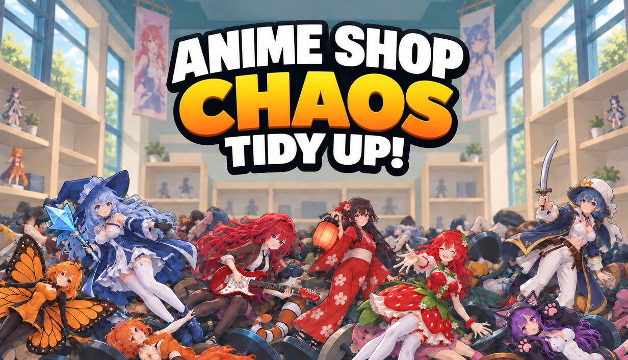 动漫商店大混乱:整理一下!/Anime Shop Chaos: Tidy Up!