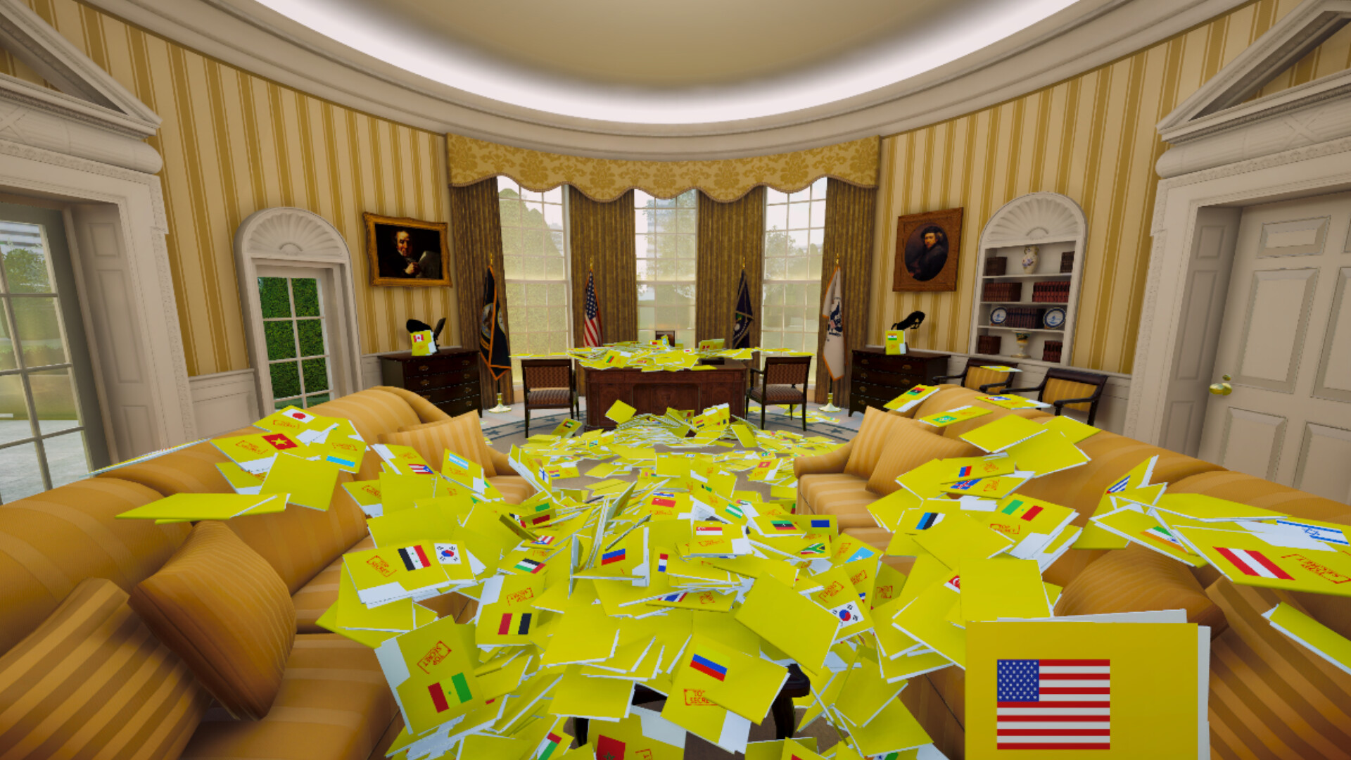 图片[6]-椭圆形办公室大扫除（Oval Office Tidy Up）Build.25799435 [英文][1.6G]-极客游戏