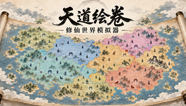 天道绘卷:修仙世界模拟器(官方中文版)|沙盒修仙·宗门兴衰·天道干预|百度网盘直下
