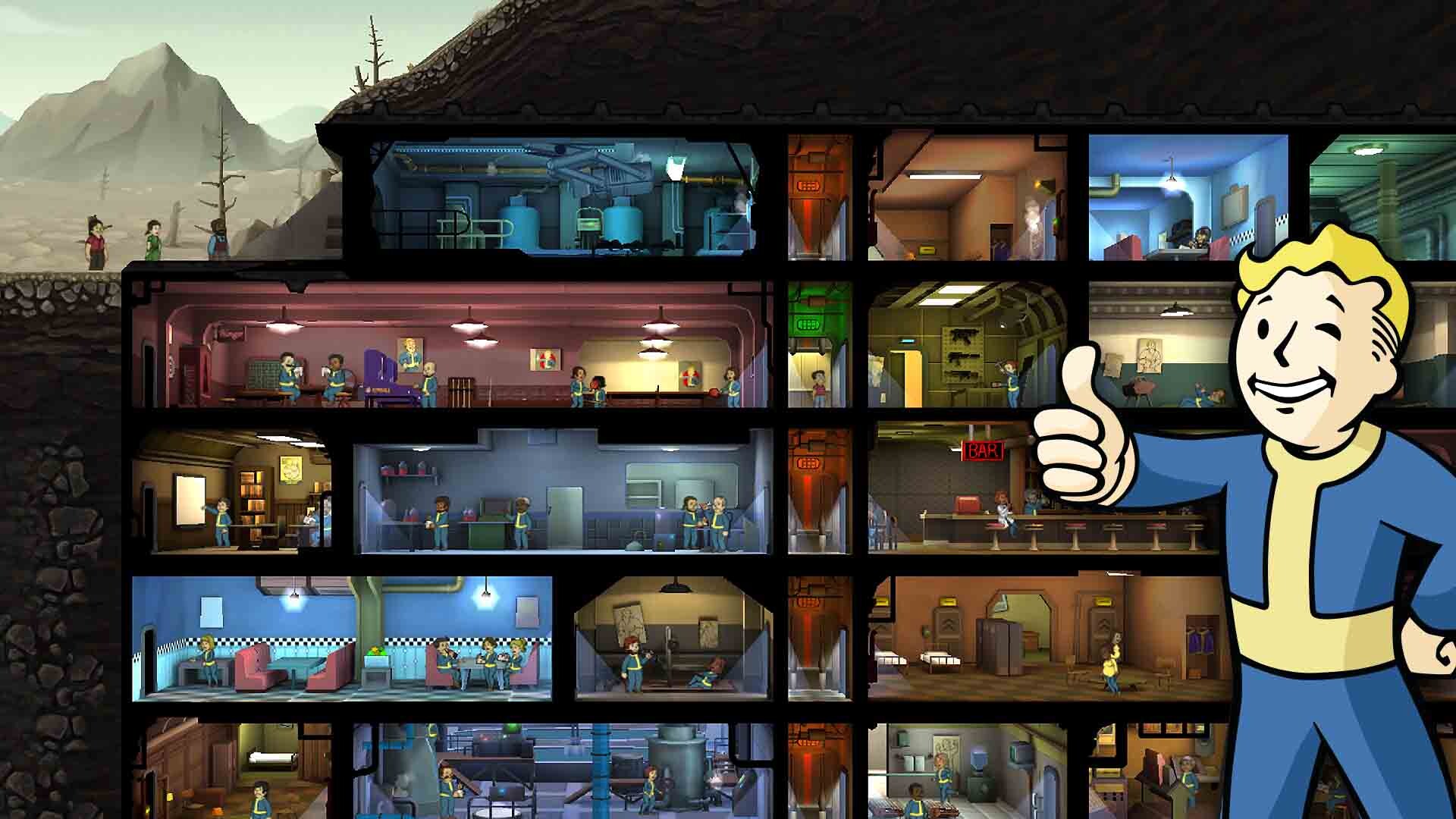 辐射：避难所/Fallout Shelter 截图 2