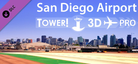 San Diego International [KSAN] airport for Tower!3D Pro