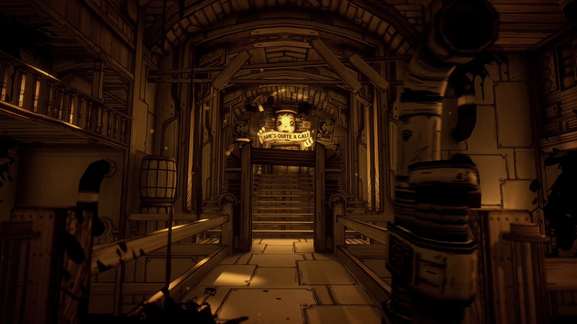 本迪与墨水机|官方中文|支持手柄|Bendy and the Ink Machine - 5