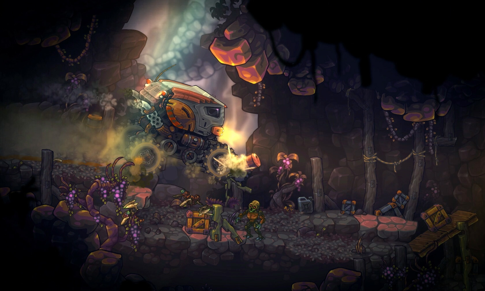 僵尸洞穴：重制版/Zombotron 截图 1