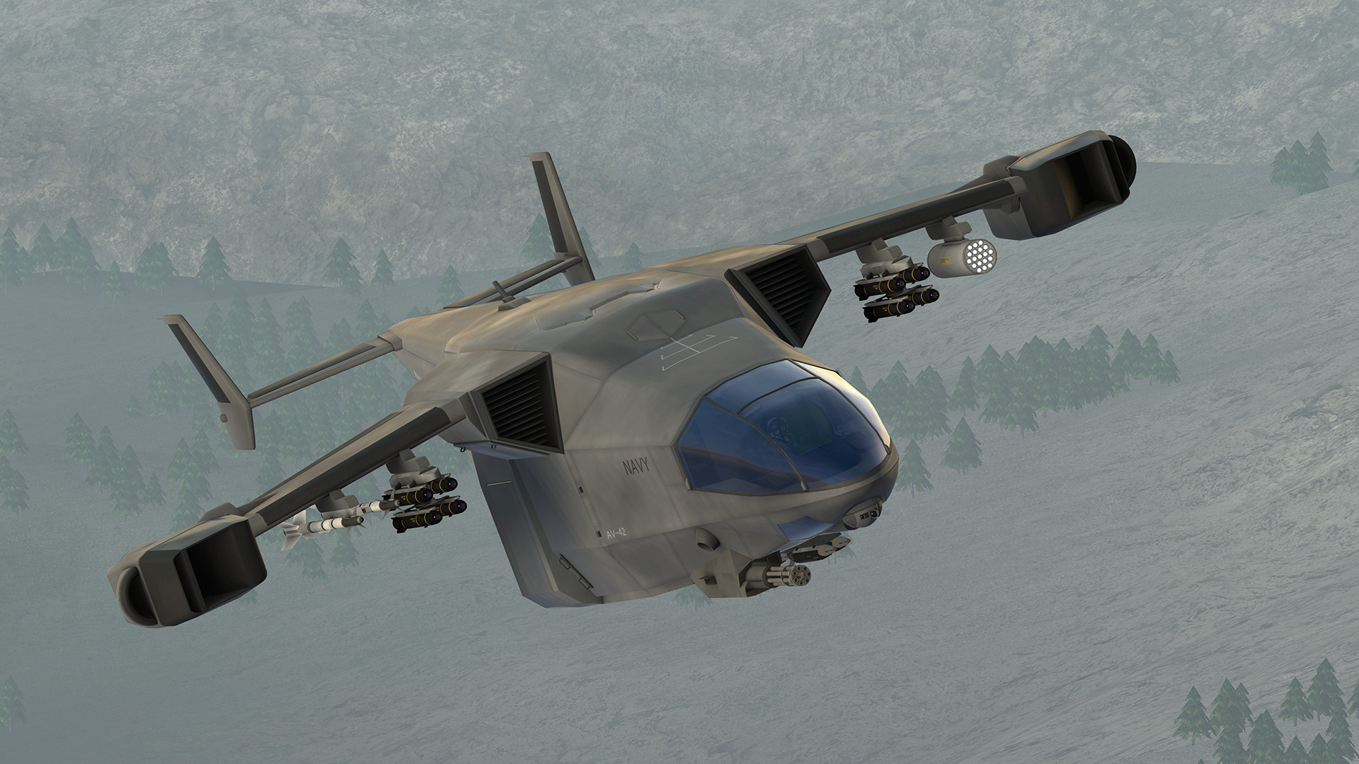 VTOL VR 游戏截图 3