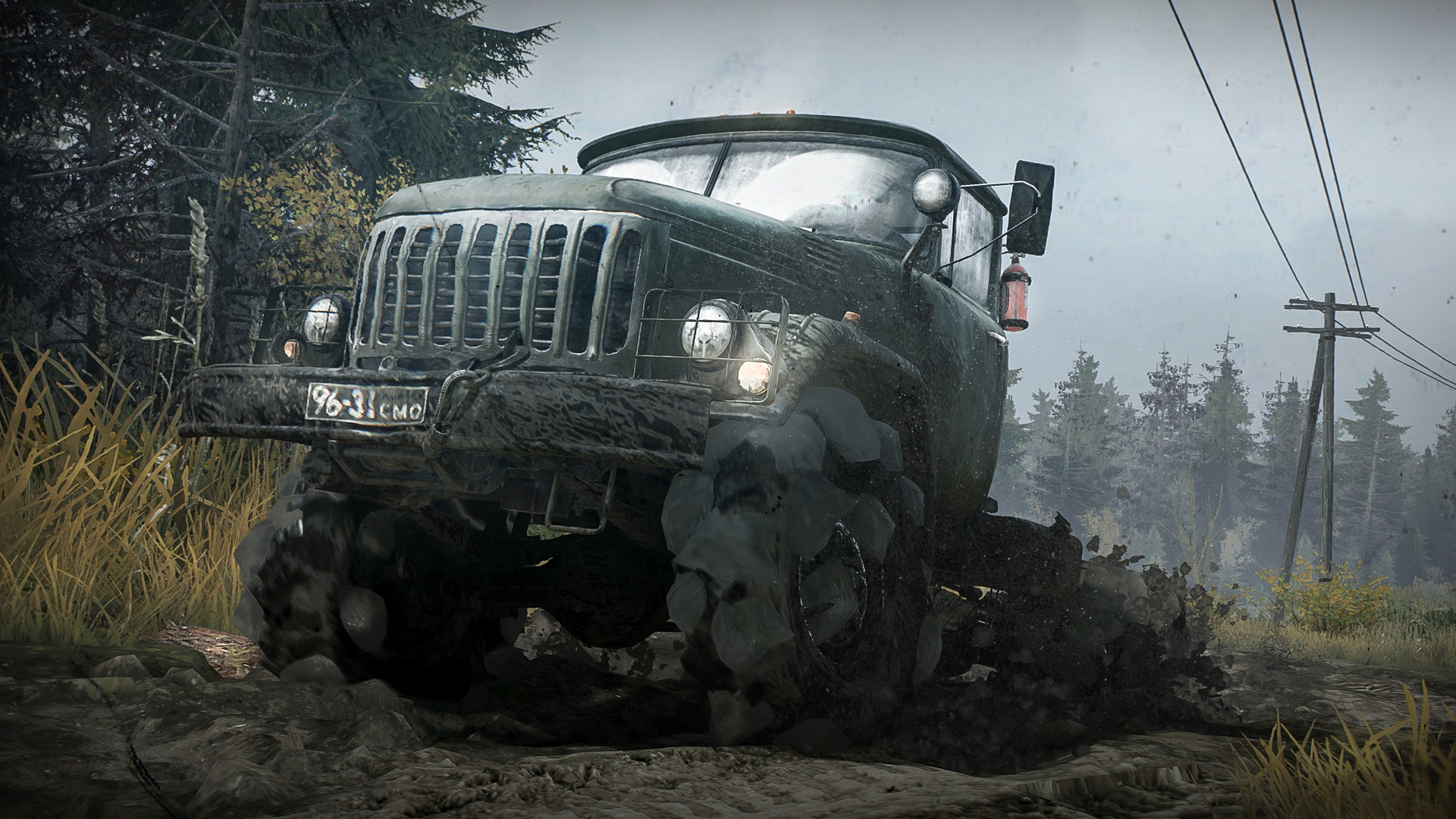 旋转轮胎：泥泞奔驰|全DLC|2G大小|官方中文|支持手柄|Spintires: MudRunner
