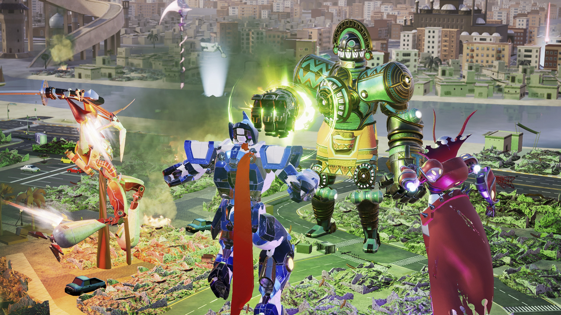图片[2]-[NS]践踏：机械城乱斗|Override: Mech City Brawl中文-猫叔电玩