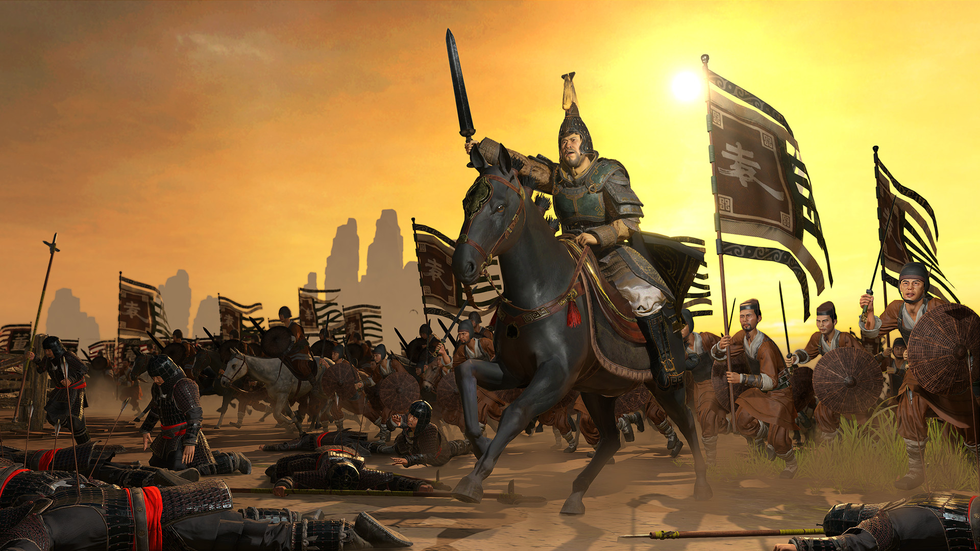 全面战争：三国|v1.7.1|全DLC|40G大小|官方中文|支持手柄|Total War: THREE KINGDOMS