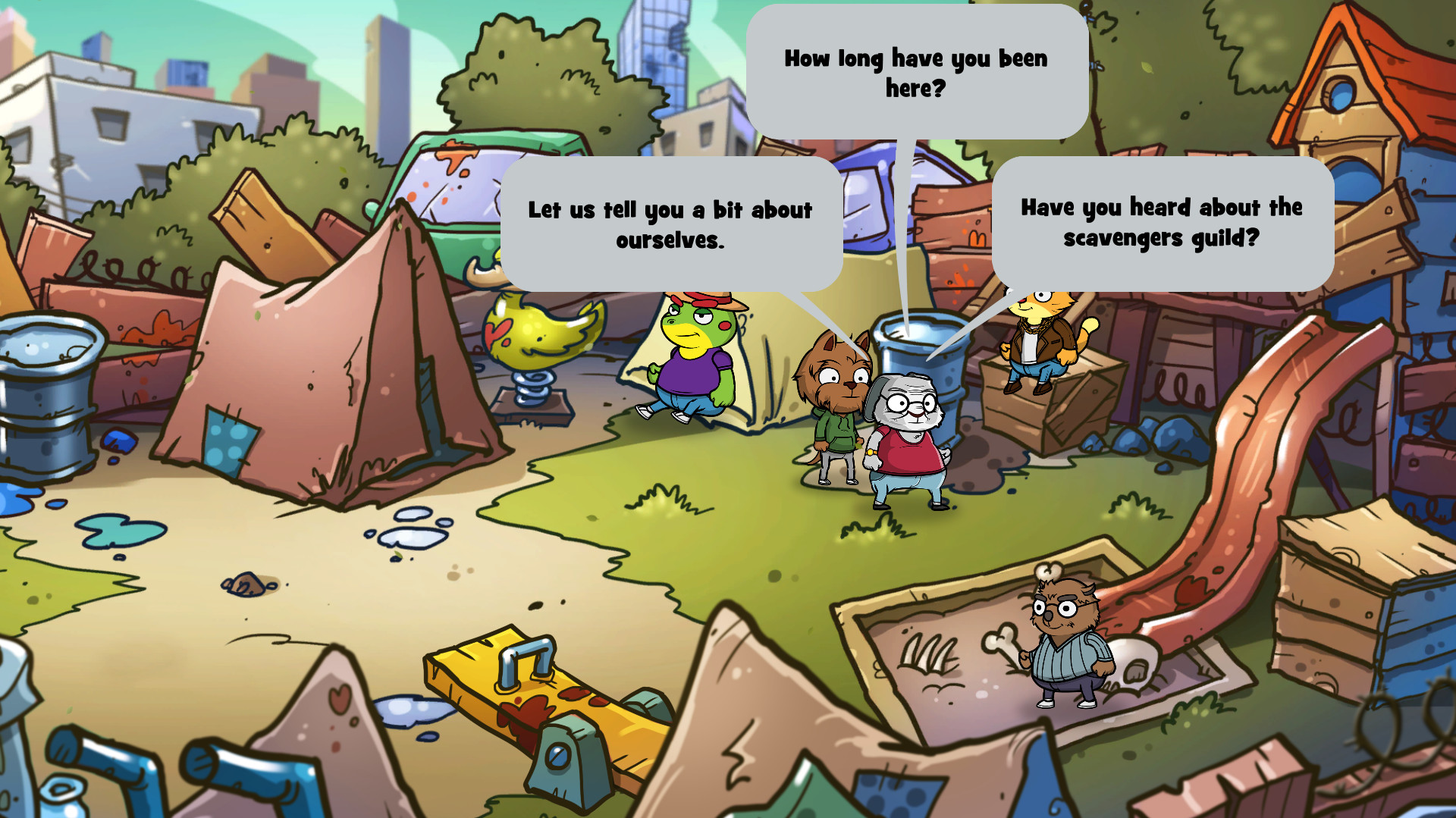 穿越僵尸启示录：开始/Scheming Through The Zombie Apocalypse 截图 1