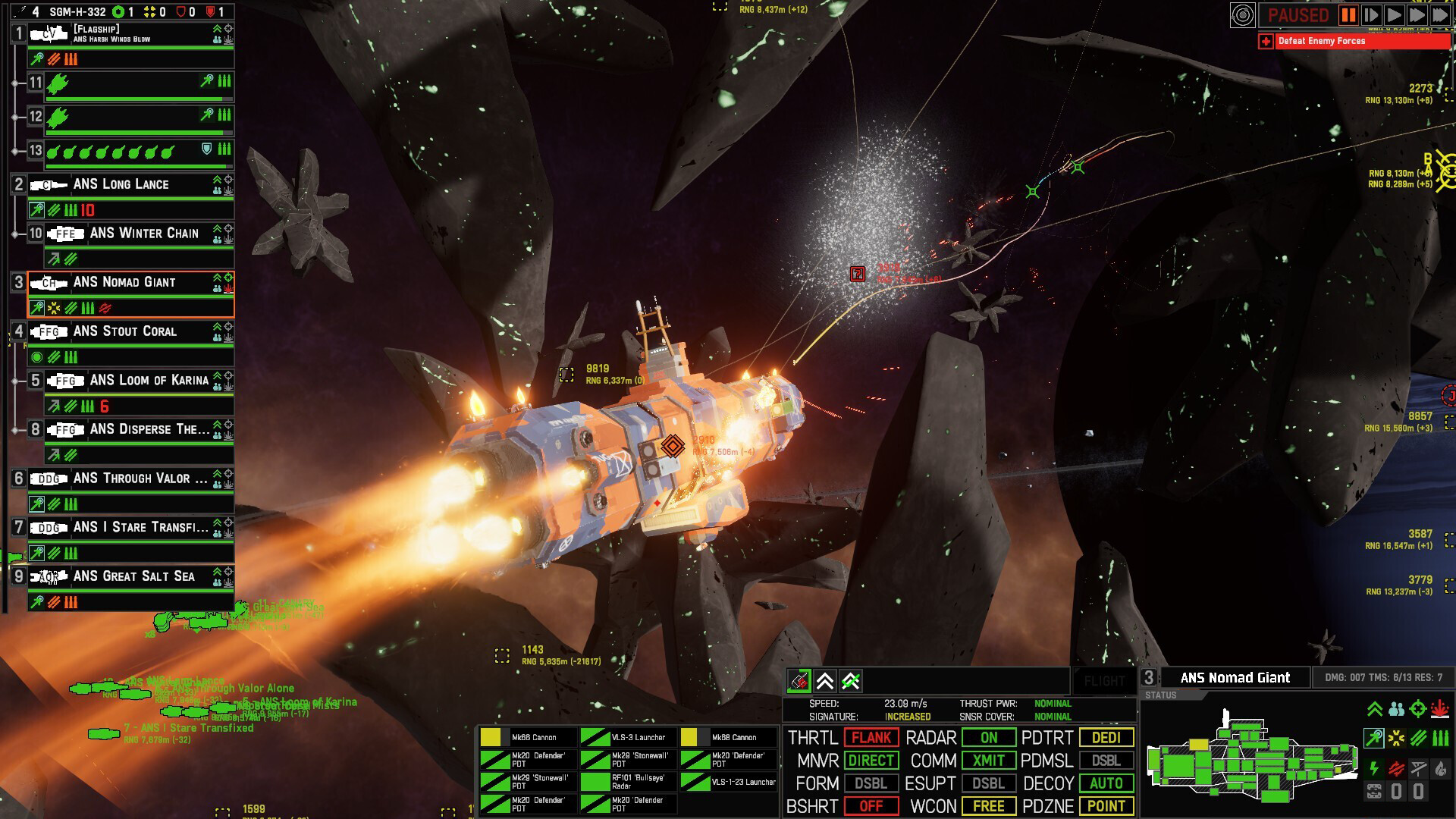 星云:战舰指挥官/NEBULOUS: Fleet Command 策略游戏第3张-皮玩部落 星云:战舰指挥官/NEBULOUS: Fleet Command 策略游戏