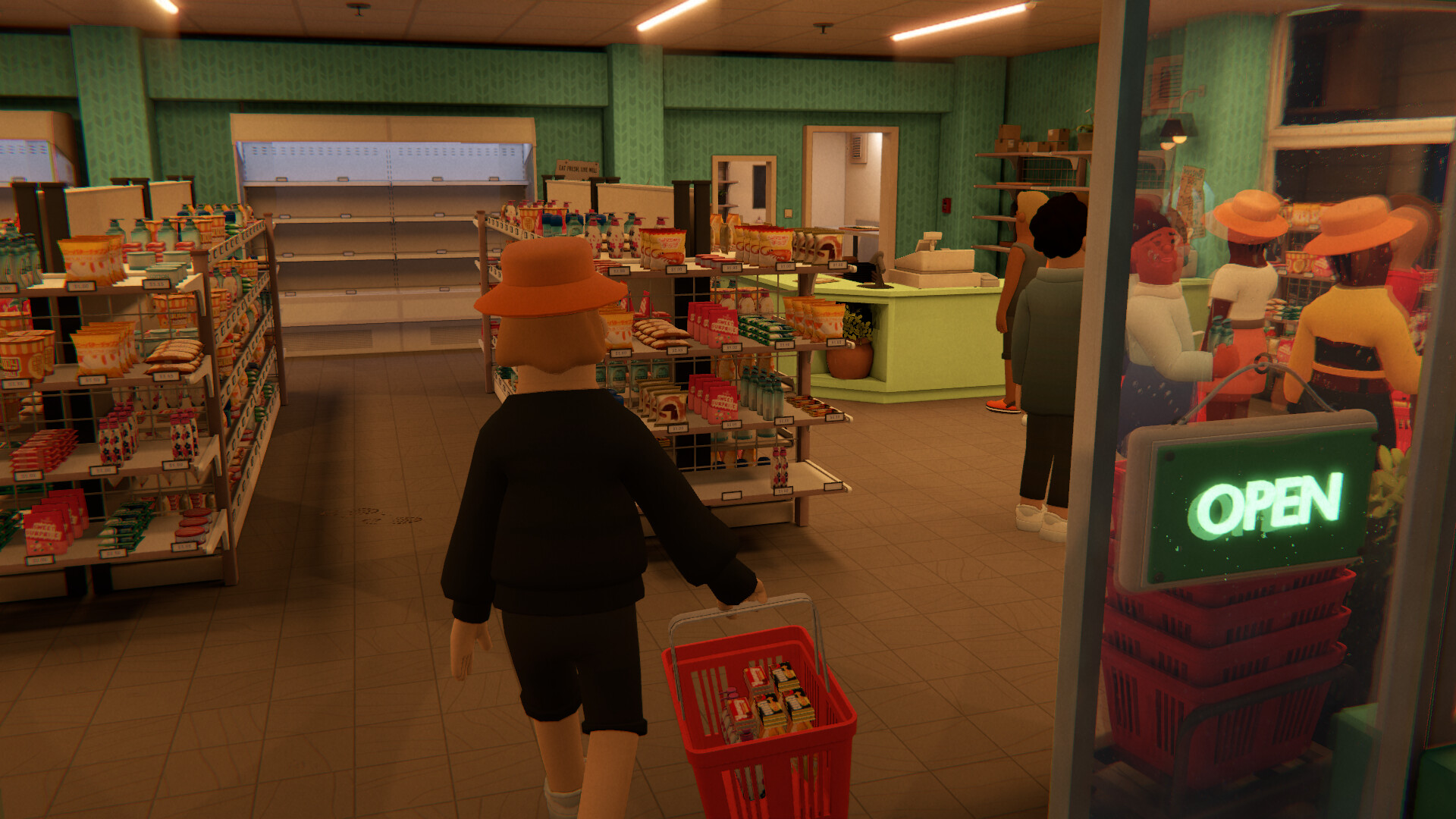 夜间寿司卷：温馨便利店/Night Rolls Cozy Store