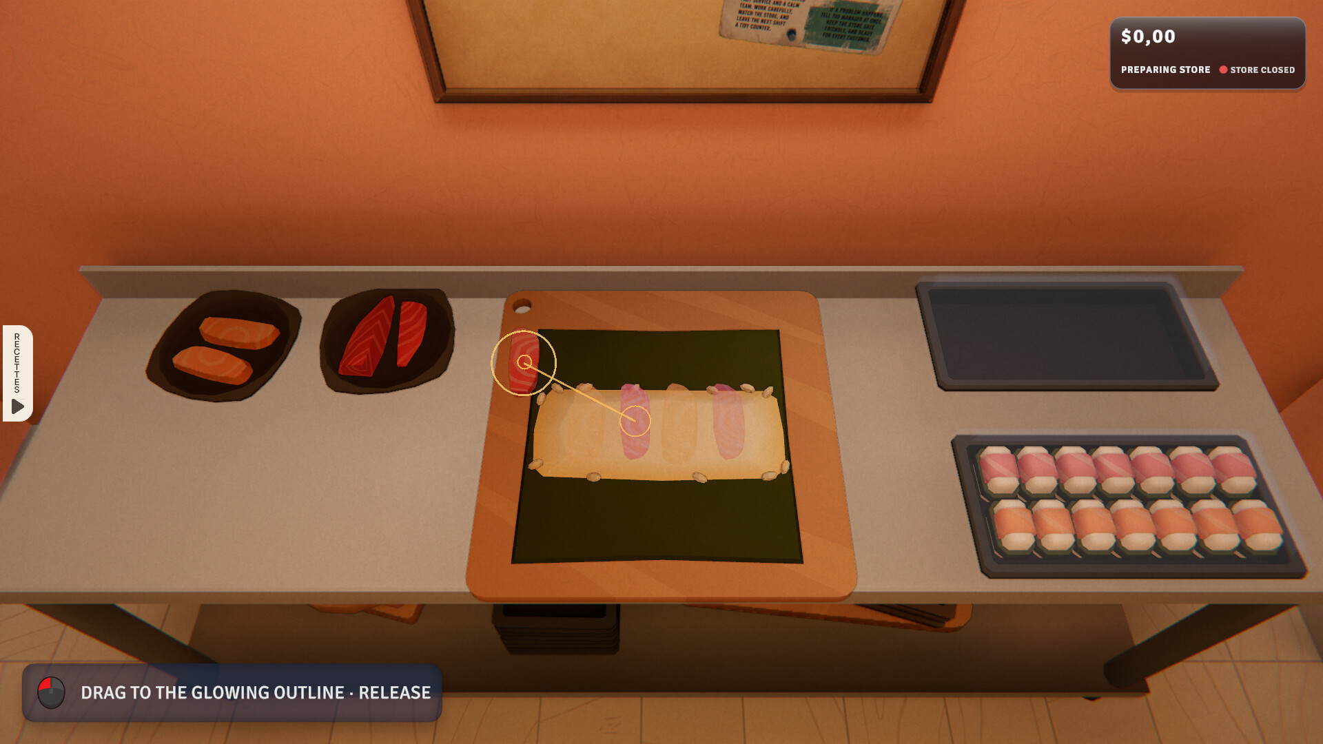 夜间寿司卷|官方中文|支持手柄|Night Rolls Cozy Store - 3