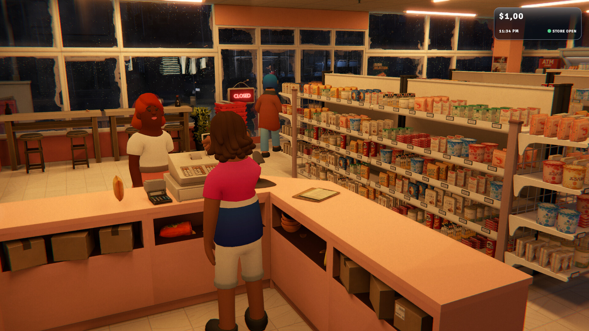夜间寿司卷|官方中文|支持手柄|Night Rolls Cozy Store - 15