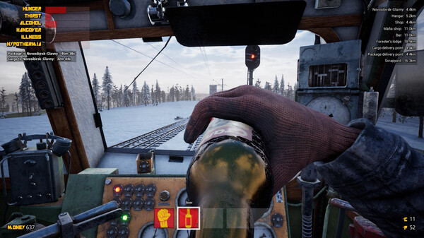 跨西伯利亚铁路模拟器/Trans-Siberian Railway Simulator 截图 1