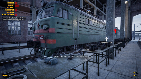 跨西伯利亚铁路模拟器/Trans-Siberian Railway Simulator 截图 6