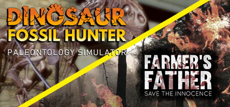 Dinosaur Fossil and Farmer's Father