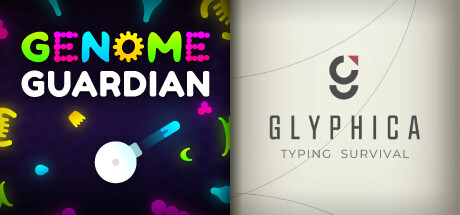 Turret Roguelites: 🧬 Genome Guardian × Glyphica: Typing Survival ⌨