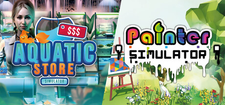 Painter in Aquatic Store